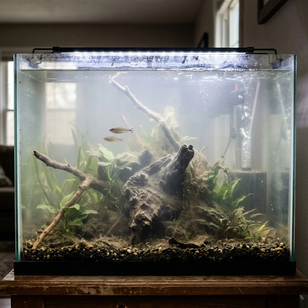 Cloudy Aquarium Water: 7 Causes & Fast Fixes - troubleshooting guide image