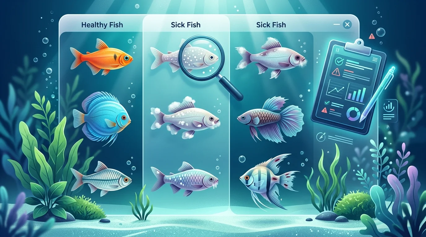 Fish Disease Comparison Chart: Symptoms & Differences - Diagnostics guide image