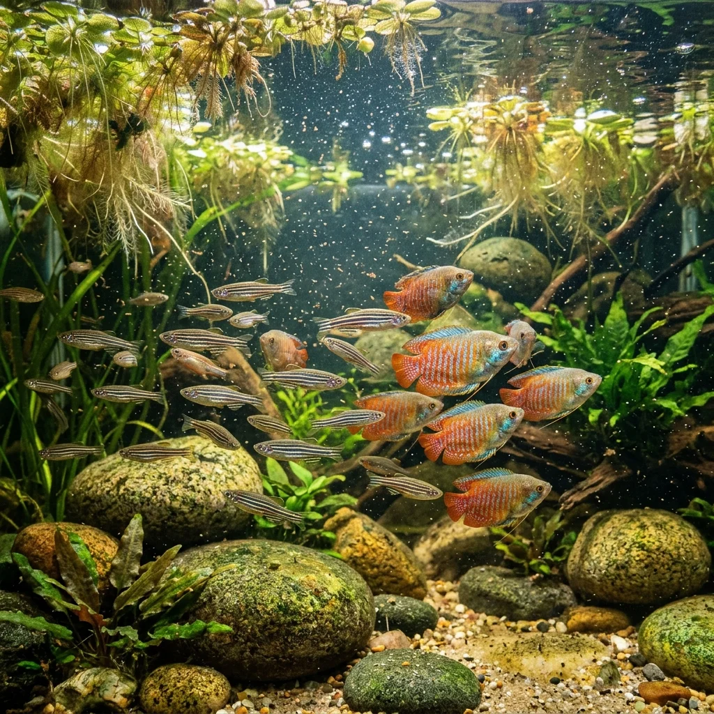 Highfin Glassy Perchlet, a semi‑transparent native Indian fish