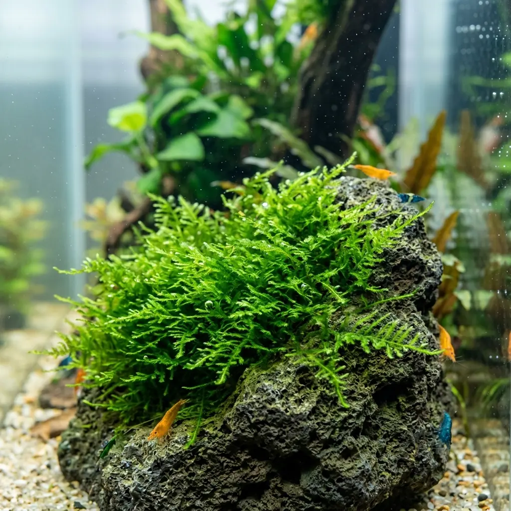 Java Moss (Taxiphyllum barbieri) plant care reference image