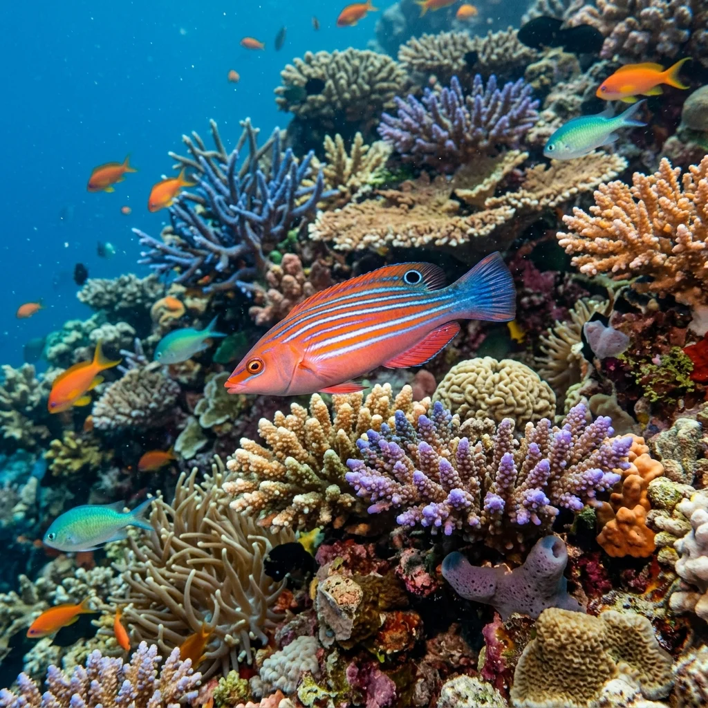 Six Line Wrasse